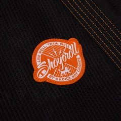 Shoyoroll Ember Competitor 23.2 Black JIU JITSU Kimono Uniform 450 GSM With Bag
