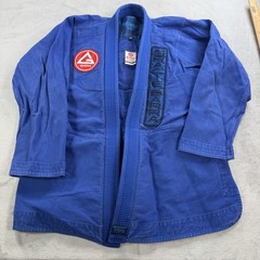 Gracie Barra Atleta Kimono F6 Blue Jacket Jiu jitsu MMA Judo Gi Set Cotton