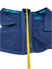 Blue Sanabul Jiu Jitsu Gi Adult A0 Brazilian BJJ Kimono Jacket Top