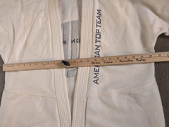 Brazilian Jiu Jitsu Muay Thai Gi Top Jacket Adult A3 White MMA BJJ *Read*