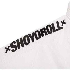 White Shoyoroll Batch 105 RVCA Brazilian Jiu-Jitsu absolute king 450 GSM