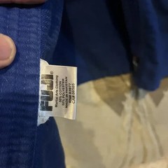 Fuji GI Gear Kimono Size 4 Unisex – Martial Arts Training Gi Blue White Heavy Du