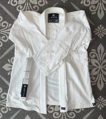 White Loyal BJJ GI Set Size A2L Unisex Brazilian Jiu Jitsu