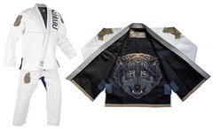 Raven Fightwear Men’s Ulfhedinn Nordic Wolf Brazilian Jiu Jitsu Uniform BJJ Gi W