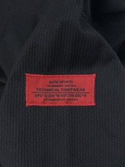 Elite Sports Technical Fightwear Jiu Jitsu Martial Arts A3 Black Gi Jacket Only