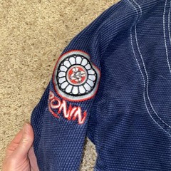 Ronin Brand Brazilian Jiu Jitsu Gi Uniform Set Navy Blue Size A1L