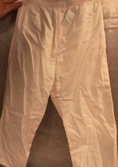 FUJI KIMONO SEKAI WOMENS TOP AND PANTS SIZE WC2 JIU-JITS Pink Floral Embroidery