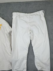 Gracie Jiu-Jitsu BJJ Gi Jacket Kimono Set M White Mens Jiu Jitsu A2 Training