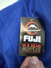 NWT Fuji Sports Elemental Mens Brazilian Jiu Jitsu Gi Blue JACKET NEW