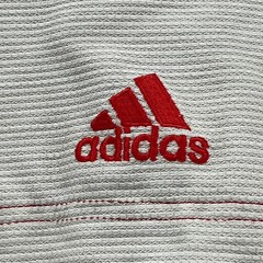 Gracie Barra Gi Jiu Jitsu Jacket Kimono Top Adult A0 White Equipe GB BJJ Adidas