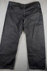Arete Kimonos Pants Sz 14 Actual 42W Black Martial Arts Rip Stop Material