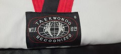 ❤RARE❤ TAEKWONDO RECOGNIZED KOREA USA OLYMPICS SIZE Size 6 White Full GI❤