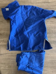 ELITE Sports Kids BJJ Brazilian Jiujitsu Gi Uniform Top Blue – Youth Sz. C2
