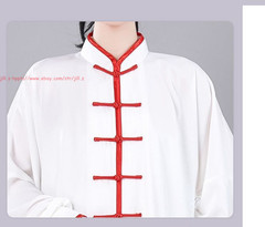 Women Men’s Chinese Traditional Tai Chi Uniforms Cotton Kung Fu Clothing Suits
