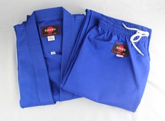 KANKU New Blue Karate Uniform 12 oz Heavy Weight Martial Arts