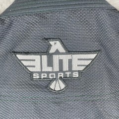 Elite Sports Gray BJJ Gi Jacket Brazilian Jiu Jitsu Kimono Top Mens A4 New