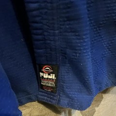 Fuji GI Gear Kimono Size 4 Unisex – Martial Arts Training Gi Blue White Heavy Du