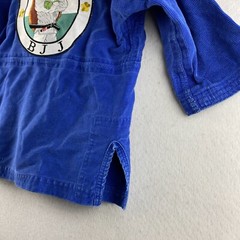 Hayabusa BJJ Gi Youth Blue Jiu Jitsu Yuushi Thick Heavy Duty Thread Jacket