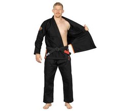Fuji Lightweight Valiant Strength Edition Mens Brazilian Gi Jiu-Jitsu BJJ Black