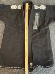 Gameness Professional Fightwear Gi Ghi Size A2 Black (slight fade) Heavyweight