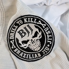 Breakpoint BJJ Gi Jacket A3 White Checkmat Brazilian Jiu Jitsu Top