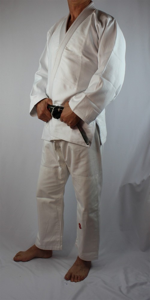 KANKU NEW White Jiu jitsu uniform, 550 gram Pearl Weave, Bjj gi for Adult, Kids