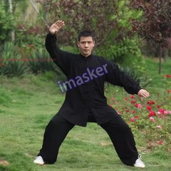 Unisex Cotton Tai chi Uniforms Kung fu Suit Wing Chun Martial arts Wushu Clothes