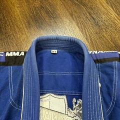 Dynamic MMA Jiu Jitsu Blue Uniform Size M-4 Ralph Gracie