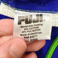 Fuji Kimono Ripstop BJJ Martial Arts Pants A3