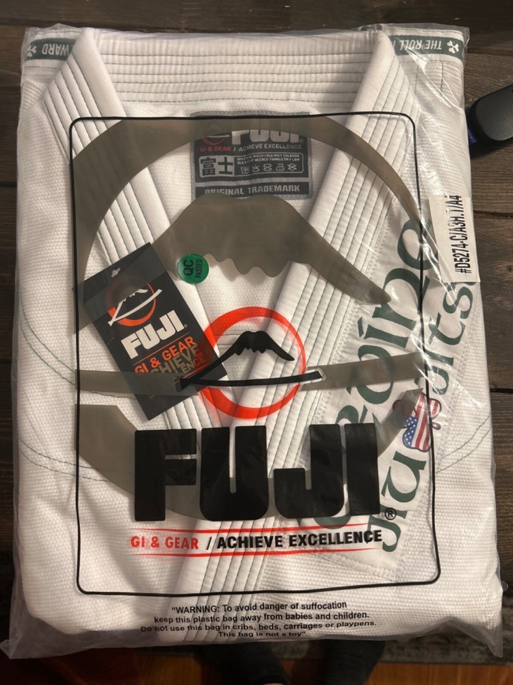 Custom design (Divine Jiu Jitsu) Fugi brand Gi