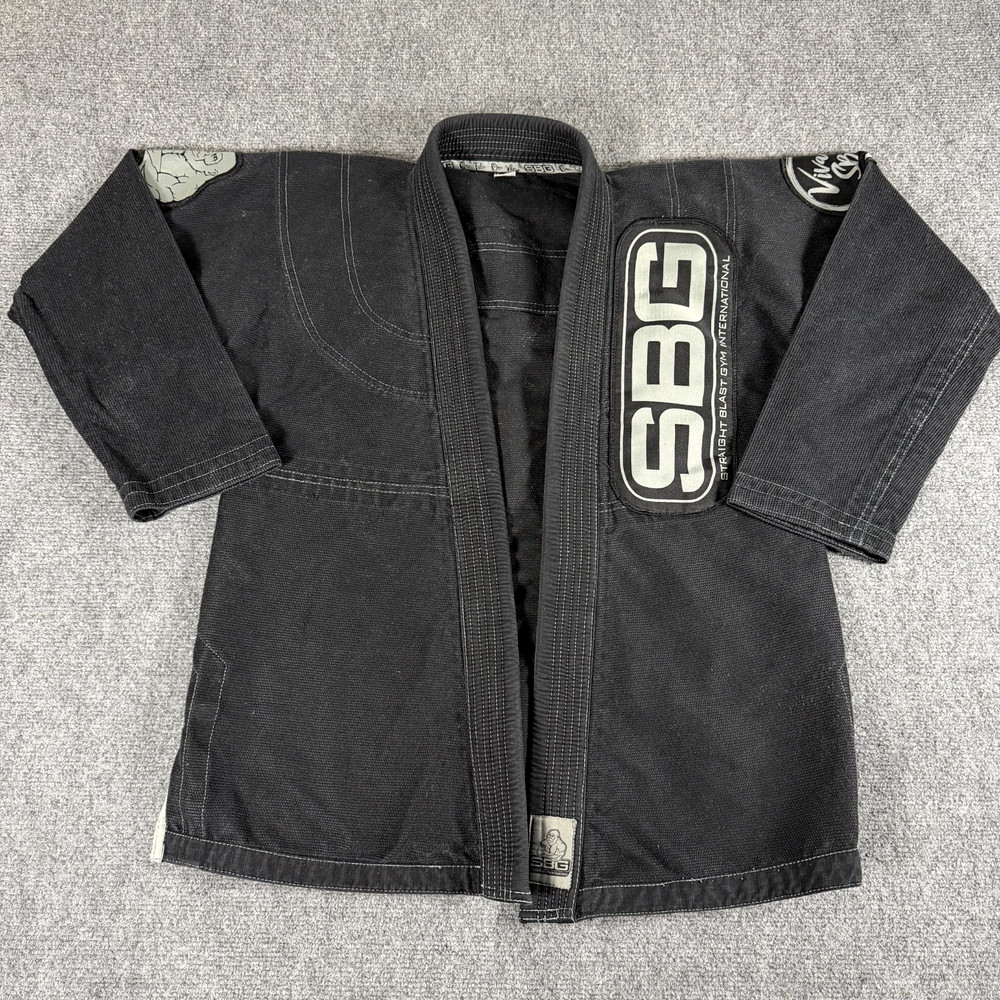 SBG Women’s BJJ Gi/Kimono Black Jacket SZ W 0(XS)