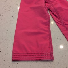 GRACIE BARRA Jiu Jitsu Gi Girls PINK Equipe GB Edition Lite Ripstop Kimono Y2 4t
