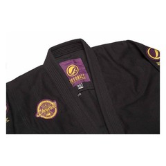 Custom Black BJJ Gi High Quality Premium Quality 100% Cotton 450 GSM Pearl Weave