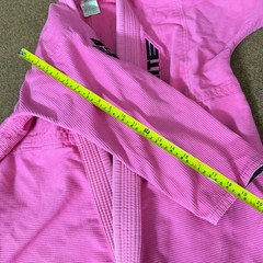 Elite Sports Pink BJJ Gi Jacket Womens Size F0 Martial Arts Jiu Jitsu Kimono