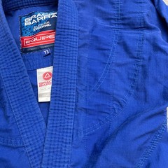 Gracie Barra Set Pants Top Youth Y3 Blue Gi Equipe GB Edition Jiu Jitsu Set