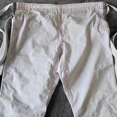 GRACIE BARRA JIU JITSU Gi Pants Adult SIZE A0 White Equipe Edition