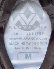 Avalanca Blue And Black Long Sleeve Medium Jiu Jitsu Shirt