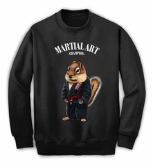 Chipmunk Squirrel Small Animal Martial Arts Master Judo Uniform Karate Uniform