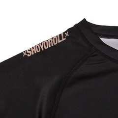 Shoyoroll Nacre Competitor Rash Guard SS & Training Fitted Shorts Jiu Jitsu BJJ