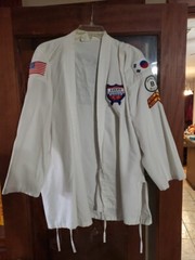 VTG Ft WORTH Academy of KARATE Tae Kwon DO Martial Arts Gi Top White KOREA