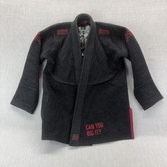 The Warriors Licensed BJJ Gi Jacket A0 Black Pearl Weave Movie Edition No Pants