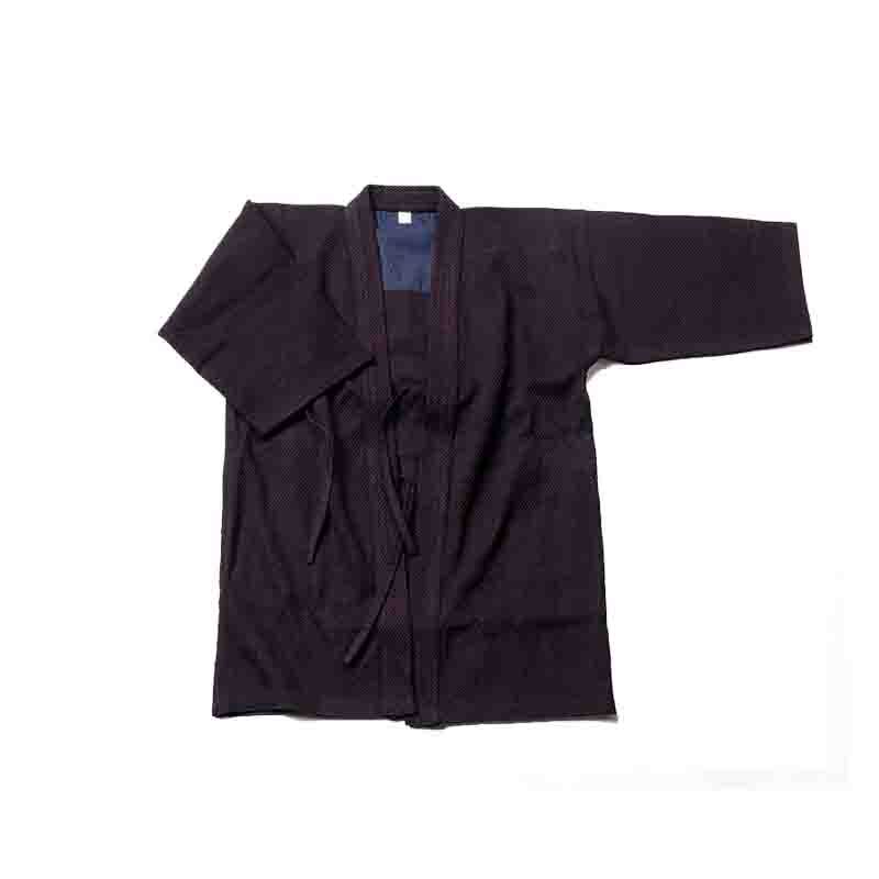 indigo dyed navy blue single layer Japanese Kendo gi Kendogi Jacket 100% cotton