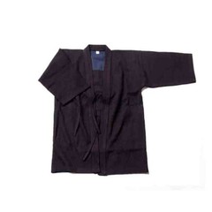indigo dyed navy blue single layer Japanese Kendo gi Kendogi Jacket 100% cotton