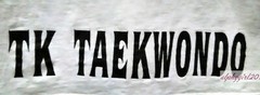 T.K Taekwondo White Tae kwondo Martial Arts T-Shirt Size XL Vintage L203