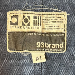 93 Brand Jiu Jitsu Gi Standard Issue – Indigo Blue Edition – Size A1 – Clean