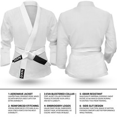 DXM SPORTS BJJ Gi Men Women Brazilian Jiu Jitsu Gi Bjj Uniform Kimono FREE Belt