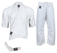 Shotokan KARATE UNIFORM Kids Adults KARATE GI 8-oz Martial Arts Free Belt