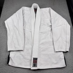 Gameness Gi/Kimono Jacket Adult A0 White BJJ Jiu Jitsu MMA (Jacket Only )