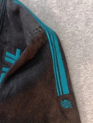 Sanabul Jacket Top Adult’s Size A1 Black And Teal Gi Jiu Jitsu Martial Arts GUC
