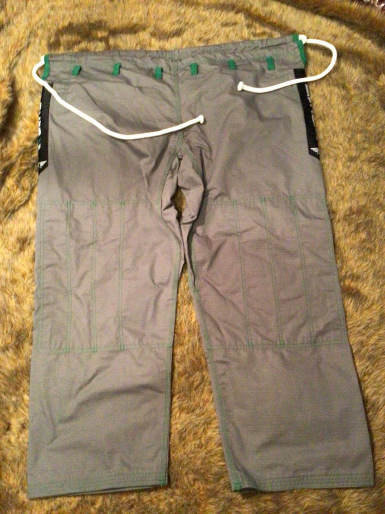 Elite Sports Men’s Gray Jiu Jitsu Pants Size A5